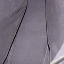 HERMES Her LineMM Hand Bag Canvas Gray Silver Auth 193484-12