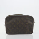 LOUIS VUITTON Monogram Pouch 2 Set LV Auth 193487-11