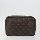 LOUIS VUITTON Monogram Pouch 2 Set LV Auth 193487-3