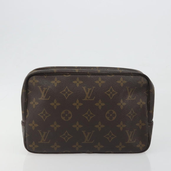 LOUIS VUITTON Monogram Pouch 2 Set LV Auth 193487
