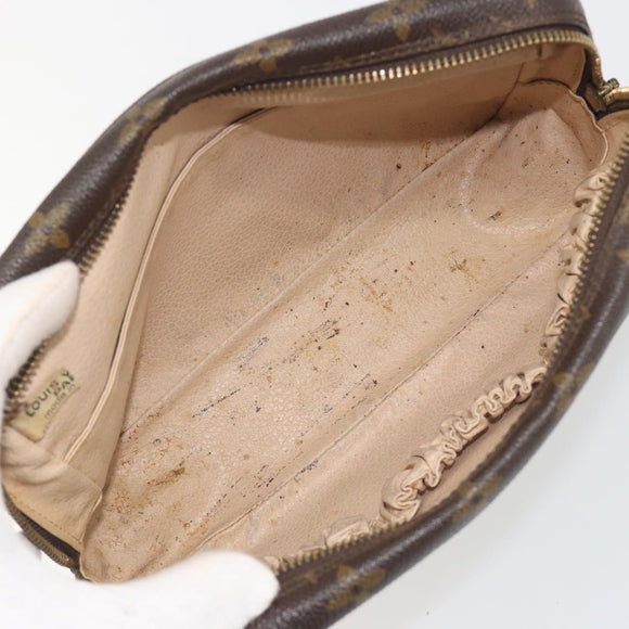 LOUIS VUITTON Monogram Pouch 2 Set LV Auth 193487