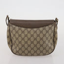 GUCCI GG Supreme GG Canvas Sherry Line Bag PVC 2 Set Beige Brown Auth 193488-11