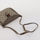 GUCCI GG Supreme GG Canvas Sherry Line Bag PVC 2 Set Beige Brown Auth 193488-13