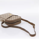 GUCCI GG Plus Supreme Shoulder Bag PVC Beige Gold Auth 193496-7