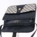 GUCCI GG Supreme Shoulder Bag PVC Navy Gold 004 02 025 Auth 193497-10