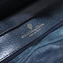 GUCCI GG Supreme Shoulder Bag PVC Navy Gold 004 02 025 Auth 193497-19