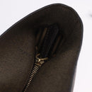 FENDI Zucca Canvas Tote Bag PVC Brown Black Auth 193498-10