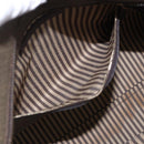 FENDI Zucca Canvas Tote Bag PVC Brown Black Auth 193498-22