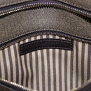 FENDI Zucca Canvas Tote Bag PVC Brown Black Auth 193498-12