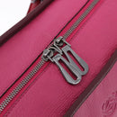 LOEWE Amazona 35 Hand Bag Leather Pink Silver Auth 193499V-17