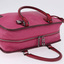LOEWE Amazona 35 Hand Bag Leather Pink Silver Auth 193499V-6