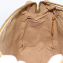 GUCCI Micro GG Supreme Hand Bag PVC 2way Beige Gold 002 122 0033 Auth 193503-21
