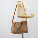 GUCCI Micro GG Supreme Hand Bag PVC 2way Beige Gold 002 122 0033 Auth 193503-24