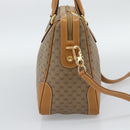 GUCCI Micro GG Supreme Hand Bag PVC 2way Beige Gold 002 122 0033 Auth 193503-3