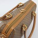 GUCCI Micro GG Supreme Hand Bag PVC 2way Beige Gold 002 122 0033 Auth 193503-6