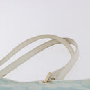 GUCCI GG Canvas Tote Bag Light Blue Gold 002 1098 Auth 193504-8