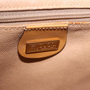 GUCCI Micro GG Supreme Shoulder Bag PVC Beige Gold 004 58 0264 Auth 193507-18