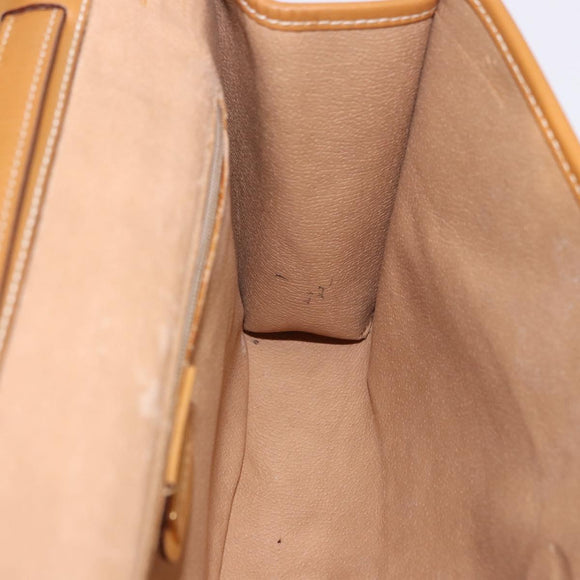 GUCCI Micro GG Supreme Shoulder Bag PVC Beige Gold 004 58 0264 Auth 193507