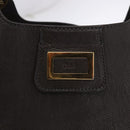 Chloe Irene Shoulder Bag Leather Brown Gold Auth 193511A-15
