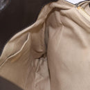 Chloe Irene Shoulder Bag Leather Brown Gold Auth 193511A-17