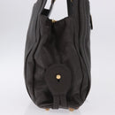 Chloe Irene Shoulder Bag Leather Brown Gold Auth 193511A-5