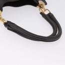 Chloe Irene Shoulder Bag Leather Brown Gold Auth 193511A-7