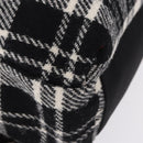 SAINT LAURENT Backpack Wool Black Silver Auth 193512V-16
