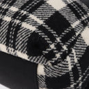 SAINT LAURENT Backpack Wool Black Silver Auth 193512V-17