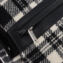 SAINT LAURENT Backpack Wool Black Silver Auth 193512V-22