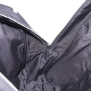 SAINT LAURENT Backpack Wool Black Silver Auth 193512V-28