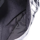 SAINT LAURENT Backpack Wool Black Silver Auth 193512V-32