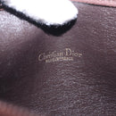 Christian Dior Trotter Canvas Shoulder Bag Beige Gold Auth 193513-11