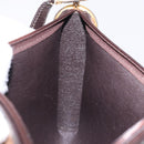Christian Dior Trotter Canvas Shoulder Bag Beige Gold Auth 193513-18