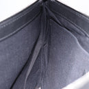 BALENCIAGA Clutch Bag Leather Black Silver 373834 Auth 193517A-18