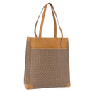 GUCCI Micro GG Supreme Tote Bag PVC Beige Gold Auth 193519-1