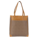 GUCCI Micro GG Supreme Tote Bag PVC Beige Gold Auth 193519-13