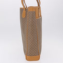 GUCCI Micro GG Supreme Tote Bag PVC Beige Gold Auth 193519-4