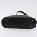 Burberrys Nova Check Shoulder Bag Canvas Beige Gold Auth 193522-5