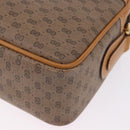 GUCCI Micro GG Supreme Shoulder Bag PVC Beige Gold 001 56 0942 Auth 193523-16