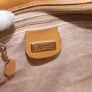 GUCCI Micro GG Supreme Shoulder Bag PVC Beige Gold 001 56 0942 Auth 193523-19