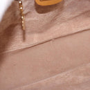 GUCCI Micro GG Supreme Shoulder Bag PVC Beige Gold 001 56 0942 Auth 193523-11