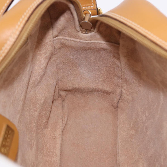 GUCCI Micro GG Supreme Shoulder Bag PVC Beige Gold 001 56 0942 Auth 193523