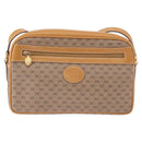 GUCCI Micro GG Supreme Shoulder Bag PVC Beige Gold 001 56 0942 Auth 193523-13