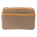 GUCCI Micro GG Supreme Shoulder Bag PVC Beige Gold 001 56 0942 Auth 193523-3