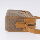 GUCCI Micro GG Supreme Shoulder Bag PVC Beige Gold 001 56 0942 Auth 193523-3
