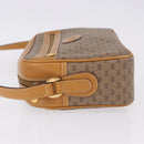 GUCCI Micro GG Supreme Shoulder Bag PVC Beige Gold 001 56 0942 Auth 193523-4
