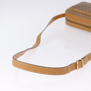 GUCCI Micro GG Supreme Shoulder Bag PVC Beige Gold 001 56 0942 Auth 193523-7