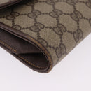 GUCCI GG Supreme Shoulder Bag PVC Beige Gold 904 02 050 Auth 193524-11