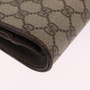 GUCCI GG Supreme Shoulder Bag PVC Beige Gold 904 02 050 Auth 193524-13