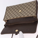 GUCCI GG Supreme Shoulder Bag PVC Beige Gold 904 02 050 Auth 193524-10